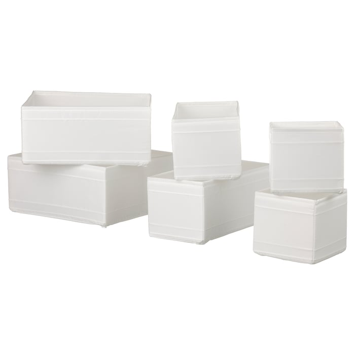 SKUBB Juego de 6 cajas
